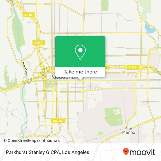 Parkhurst Stanley G CPA map