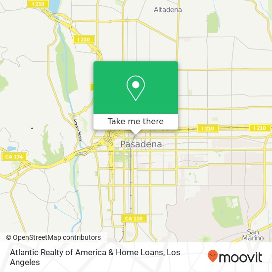 Atlantic Realty of America & Home Loans map