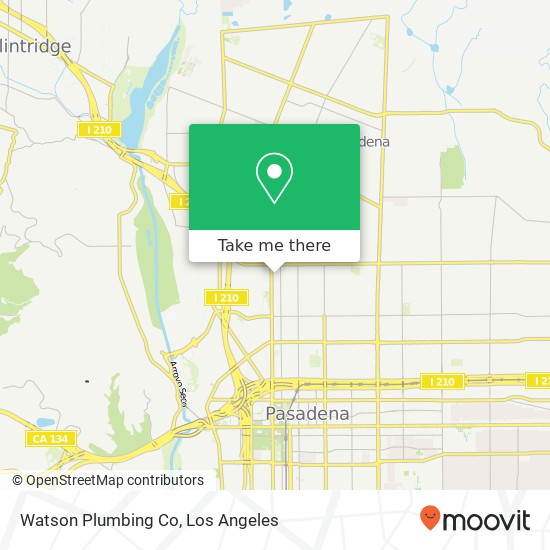 Mapa de Watson Plumbing Co
