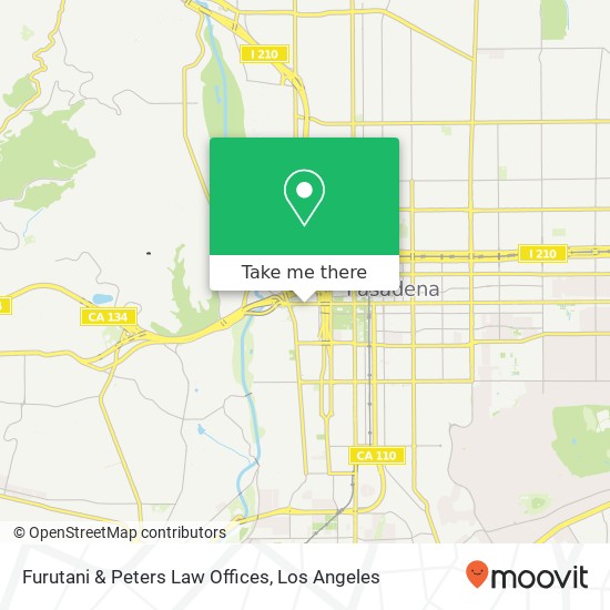 Furutani & Peters Law Offices map