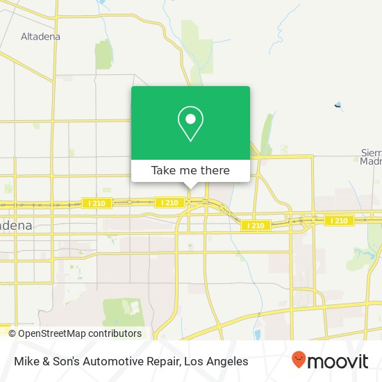 Mike & Son's Automotive Repair map