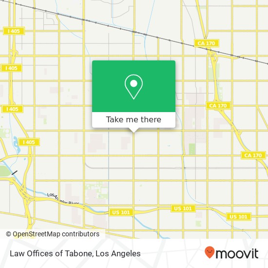 Law Offices of Tabone map