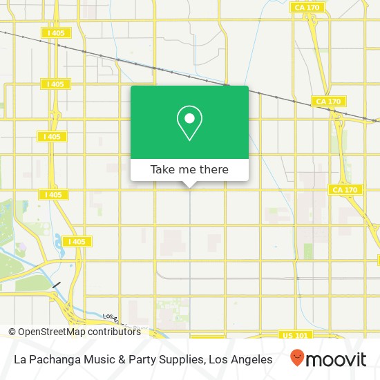 La Pachanga Music & Party Supplies map