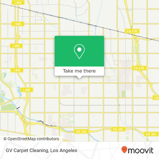 GV Carpet Cleaning map