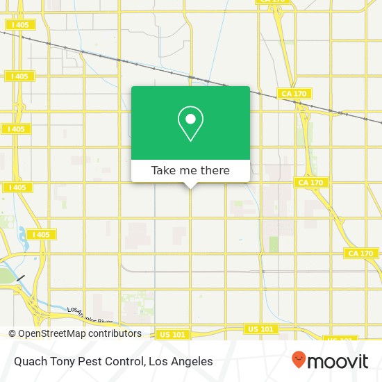 Quach Tony Pest Control map