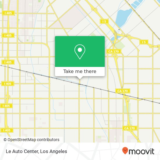Le Auto Center map
