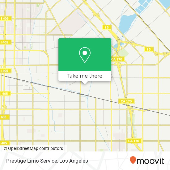 Prestige Limo Service map