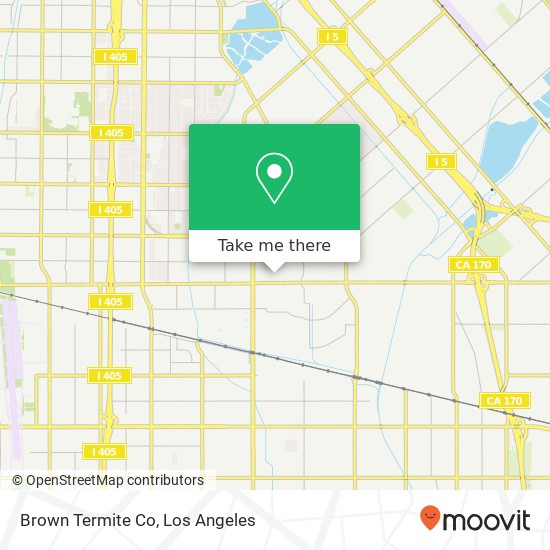 Mapa de Brown Termite Co