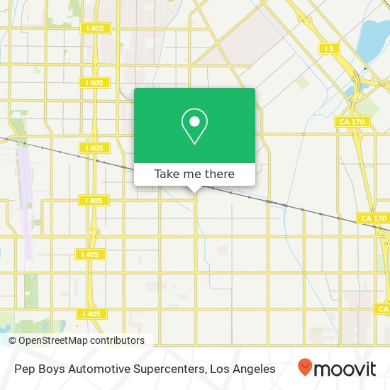 Mapa de Pep Boys Automotive Supercenters