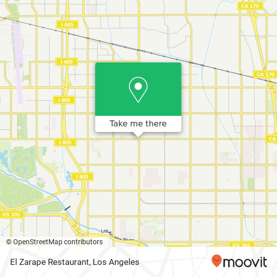 El Zarape Restaurant map