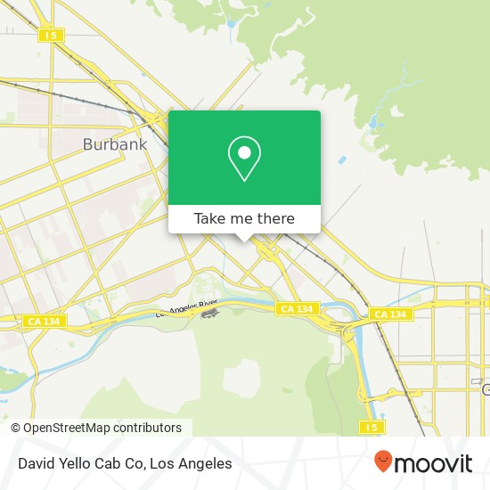 Mapa de David Yello Cab Co