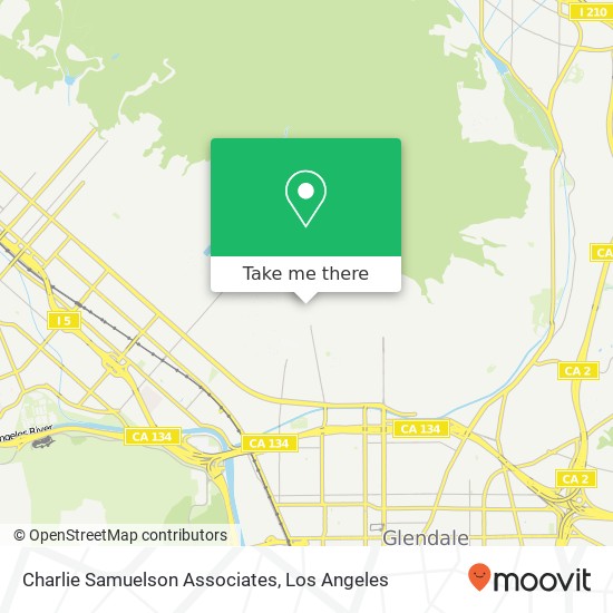 Charlie Samuelson Associates map