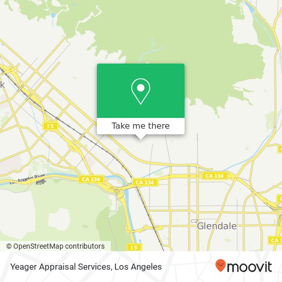 Yeager Appraisal Services map