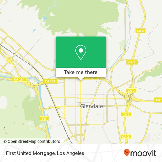 Mapa de First United Mortgage