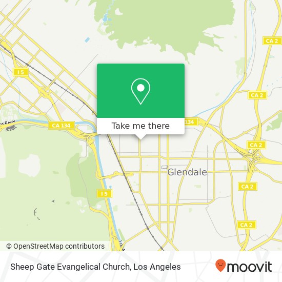 Mapa de Sheep Gate Evangelical Church