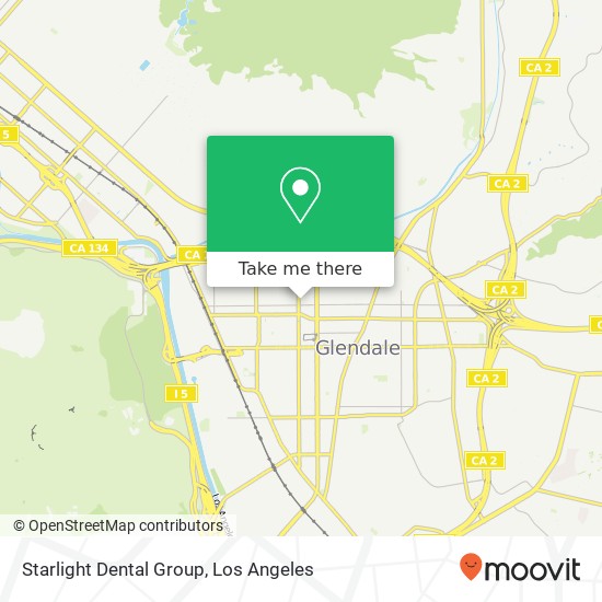 Mapa de Starlight Dental Group