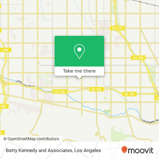 Betty Kennedy and Associates map