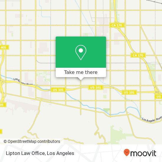 Lipton Law Office map