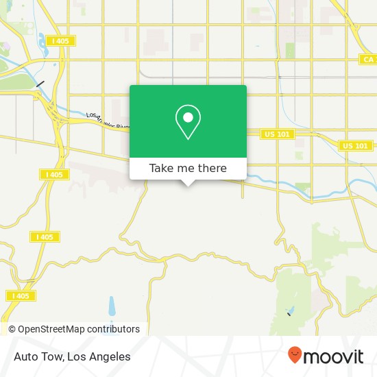 Auto Tow map