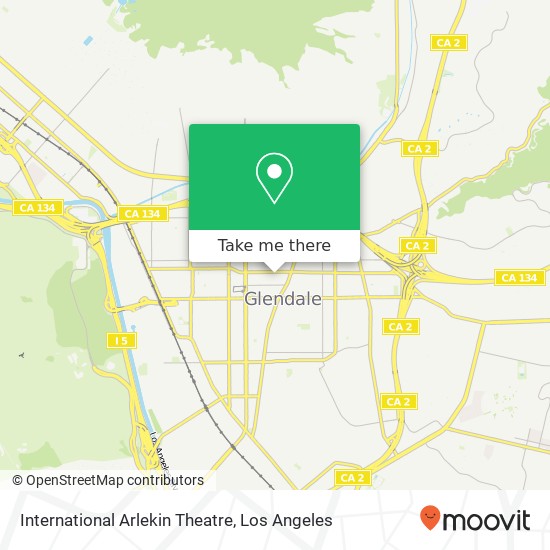 International Arlekin Theatre map