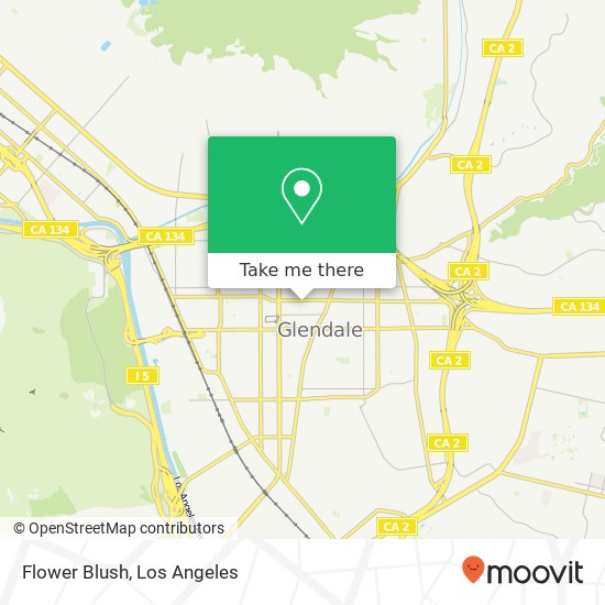 Flower Blush map