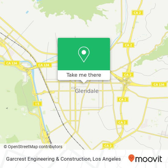 Mapa de Garcrest Engineering & Construction