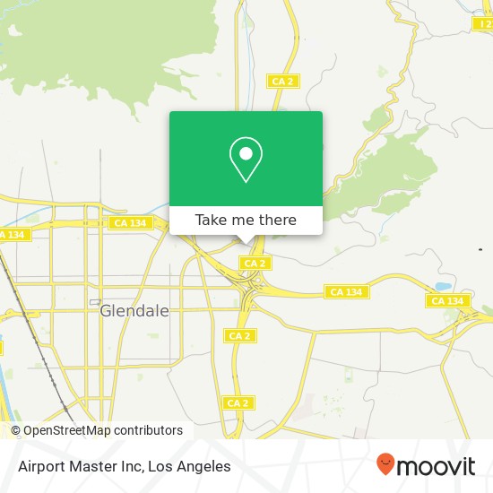 Mapa de Airport Master Inc