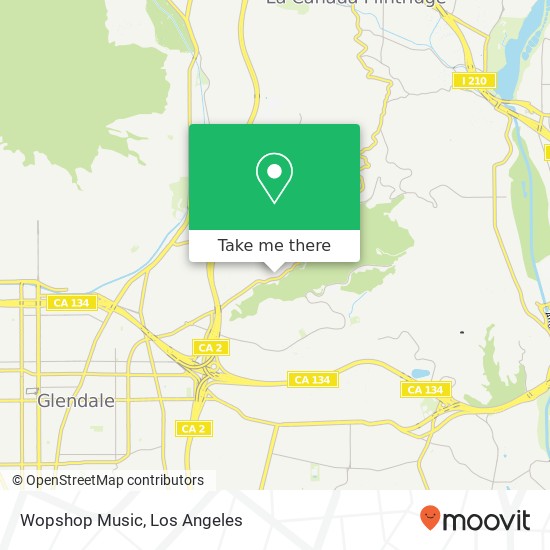 Mapa de Wopshop Music