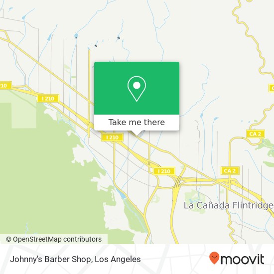 Mapa de Johnny's Barber Shop