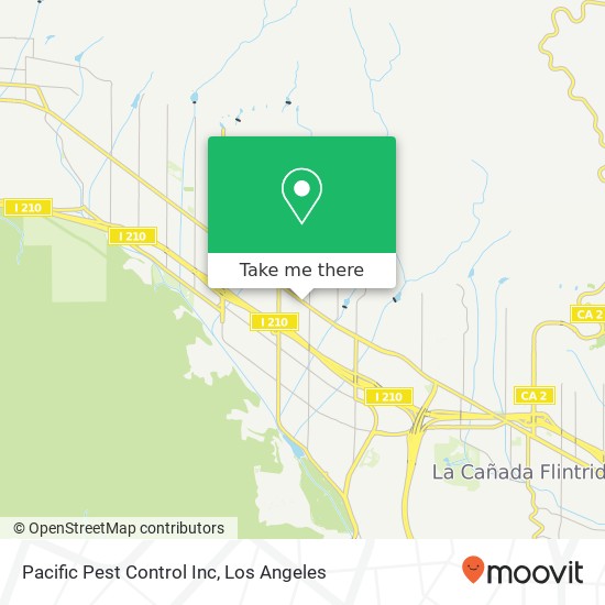 Pacific Pest Control Inc map