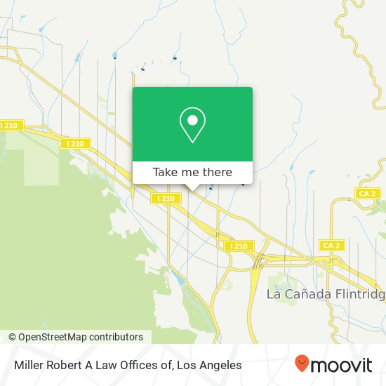Mapa de Miller Robert A Law Offices of