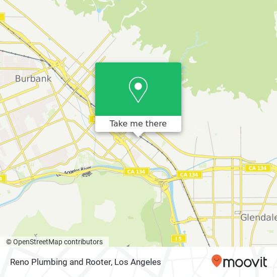 Mapa de Reno Plumbing and Rooter