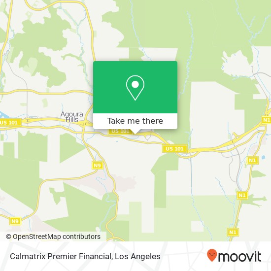 Calmatrix Premier Financial map