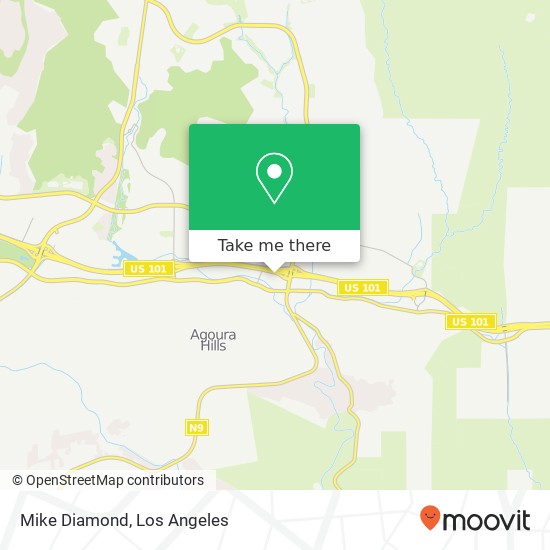 Mike Diamond map