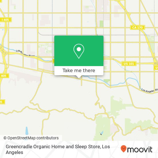 Mapa de Greencradle Organic Home and Sleep Store
