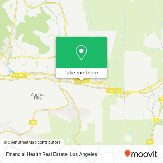 Financial Health Real Estate map