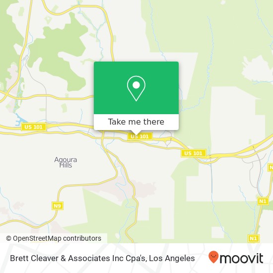 Brett Cleaver & Associates Inc Cpa's map