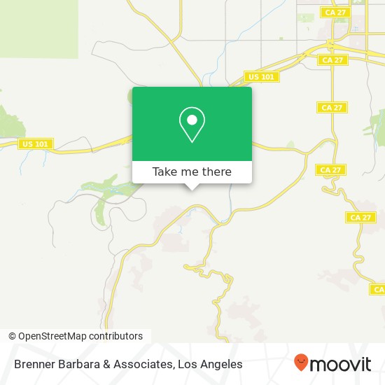 Brenner Barbara & Associates map