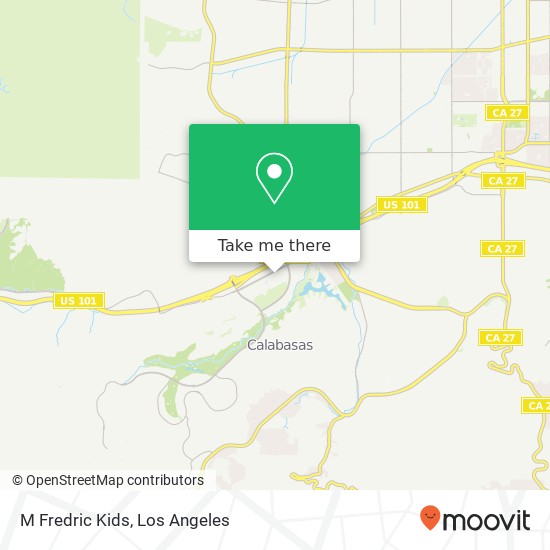M Fredric Kids map