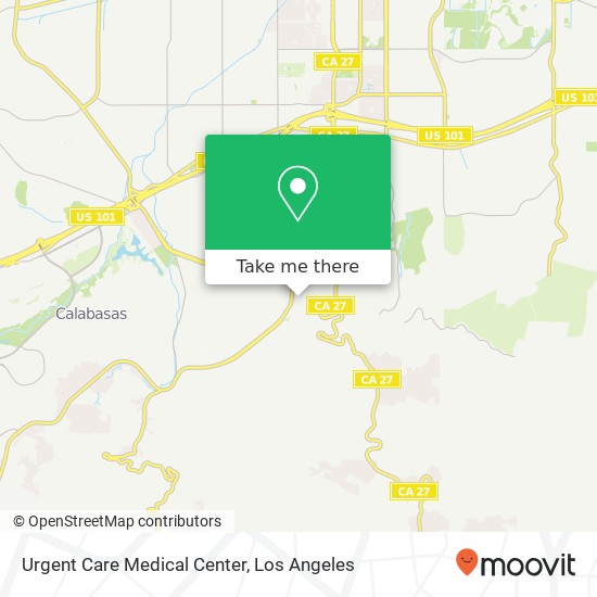 Mapa de Urgent Care Medical Center