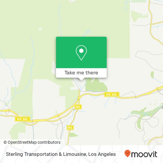 Mapa de Sterling Transportation & Limousine