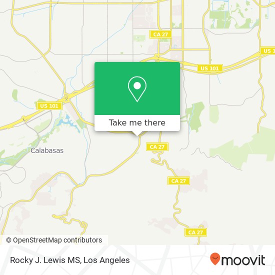Rocky J. Lewis MS map