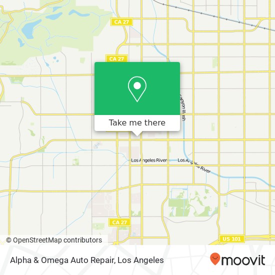 Alpha & Omega Auto Repair map