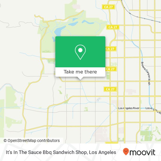 It's In The Sauce Bbq Sandwich Shop map