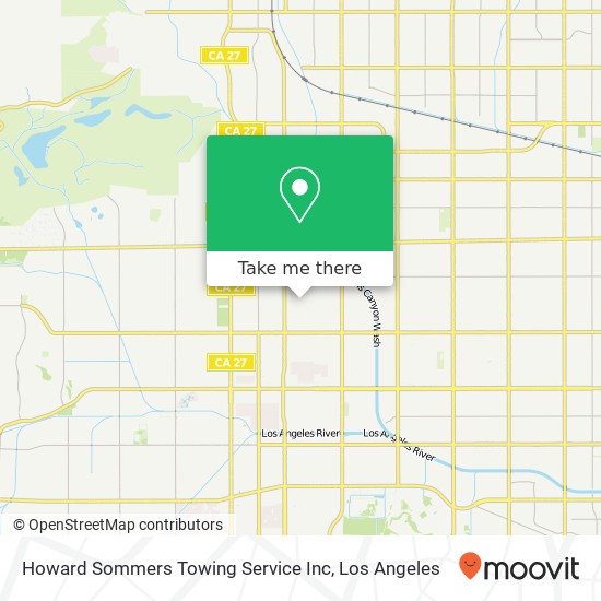 Mapa de Howard Sommers Towing Service Inc