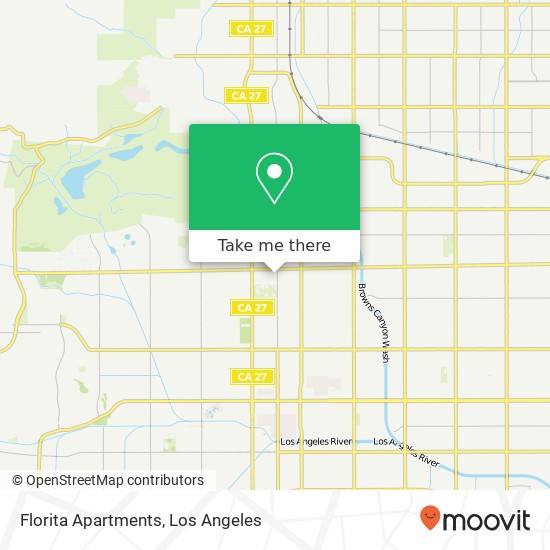 Florita Apartments map