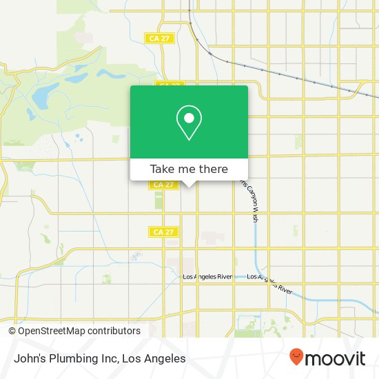 Mapa de John's Plumbing Inc