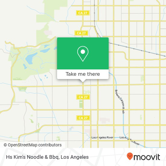 Hs Kim's Noodle & Bbq map