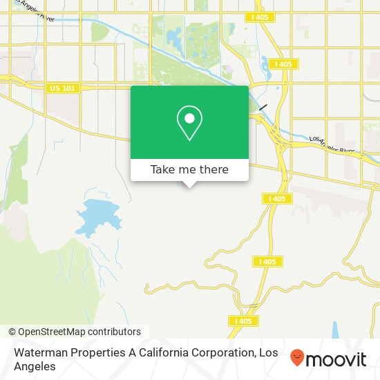 Waterman Properties A California Corporation map