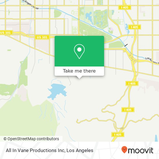 All In Vane Productions Inc map